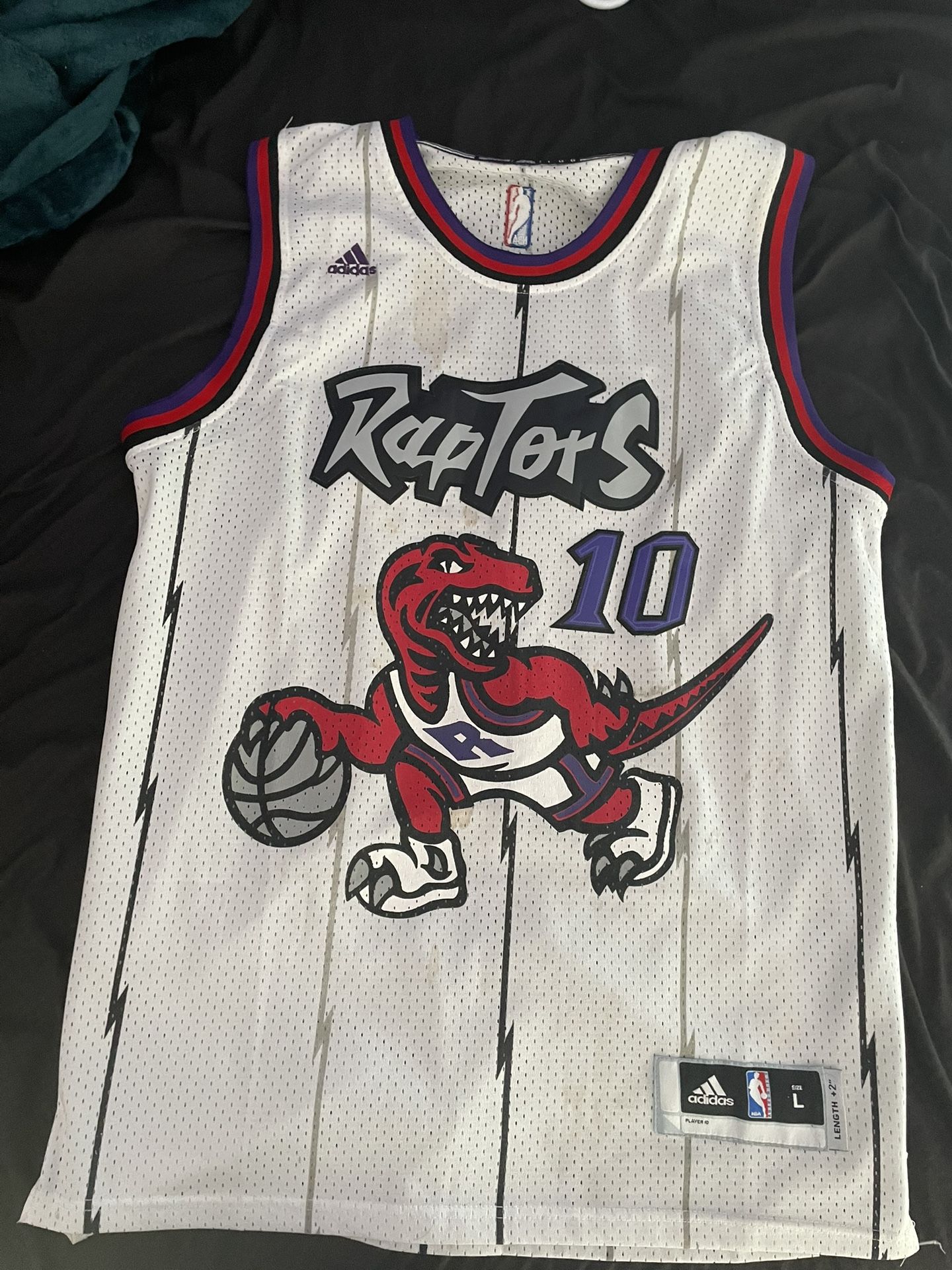 Raptors vintage demar derozen jersey #10