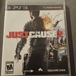 Just Cause 2 Sony PlayStation 3 PS3 Video Game Complete In Box CIB With Manual