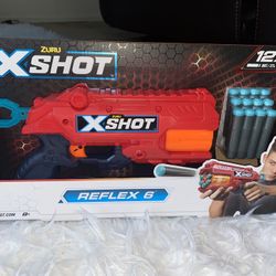 X Shot Reflex 6 Nerf Gun