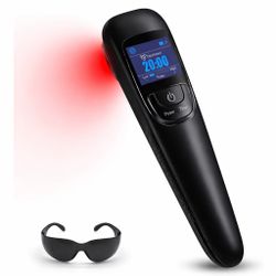 Red Light Therapy Device 650nm 808nm Handheld 4 Timer 4 Power Portable