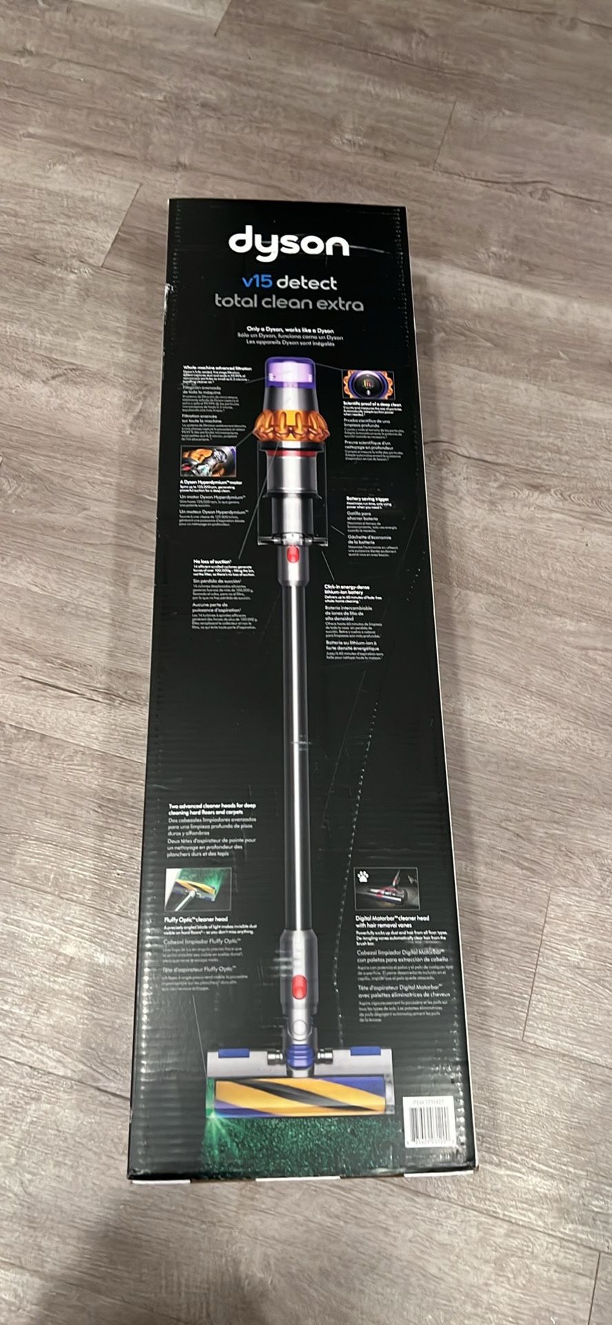 Dyson V15 Detect Completely Sealed