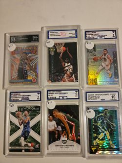Graded cards. Singles or as a lot.