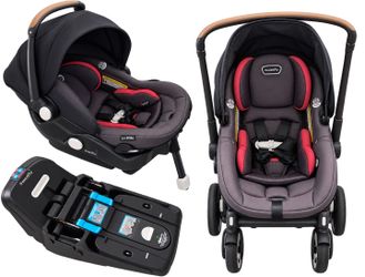 Evenflo Shyft DualRide Travel System with Carryall Storage