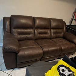Couch With Electric Controls