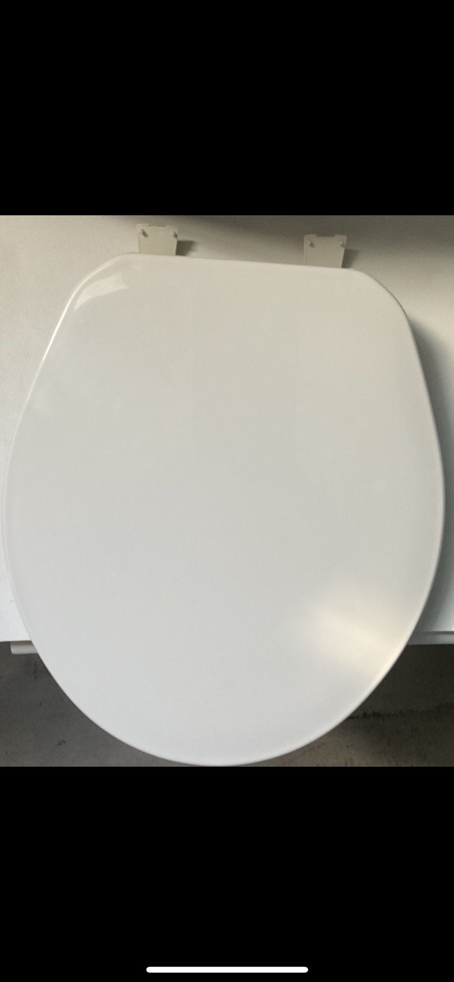 White Toilet Seat