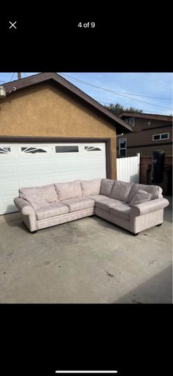 Light Colored Sectional