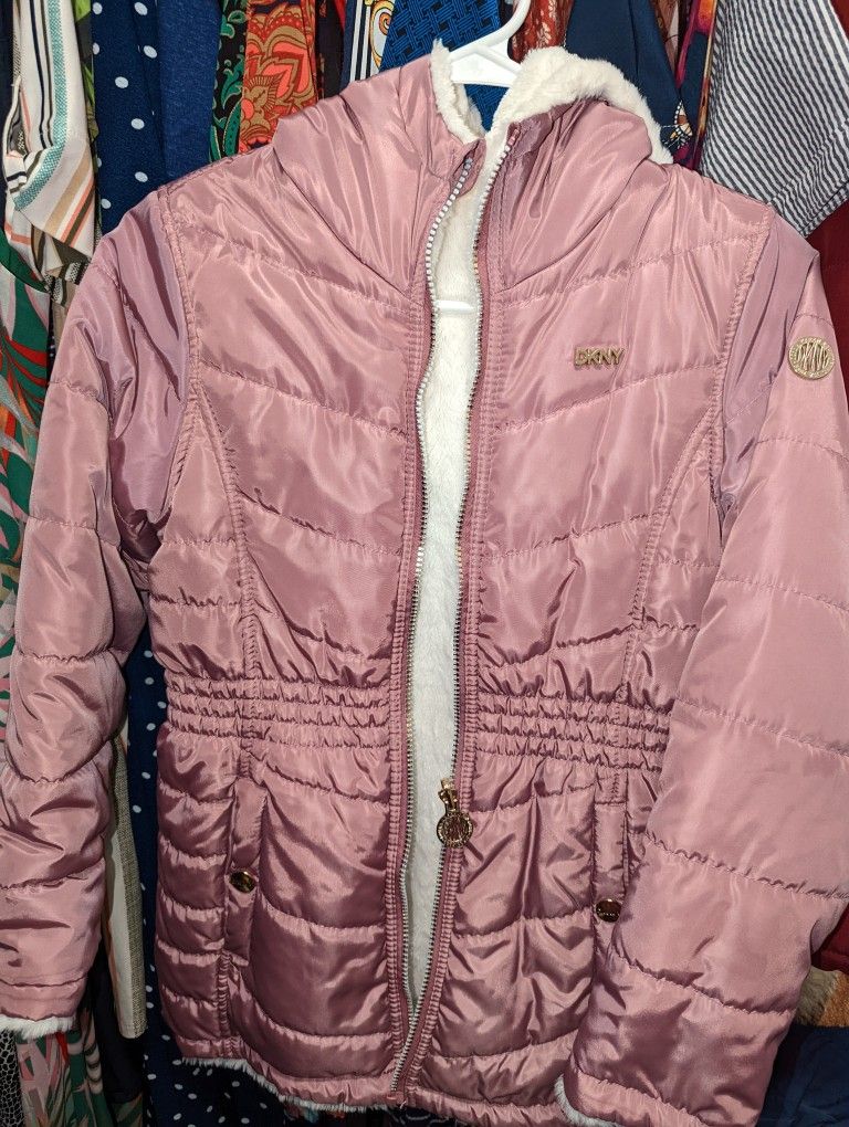 Reversible DKNY Girl Jacket Size 10-12