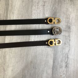 Cool Men’s Belt Belts PNike Polo Dress Size 34 100$ Each Fashion Leather Design