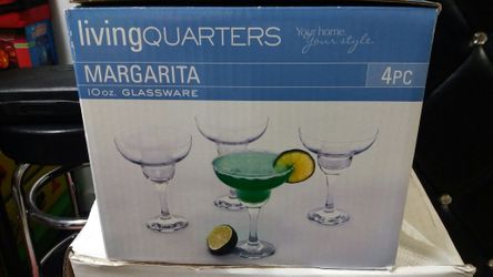 SET OF 4 MAGARITA GLASSES