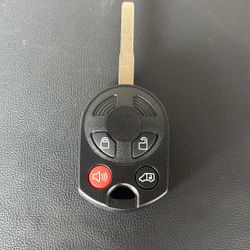 Ford 4-Bottom Remote Head Key W/Power Door HIGH SECURITY 