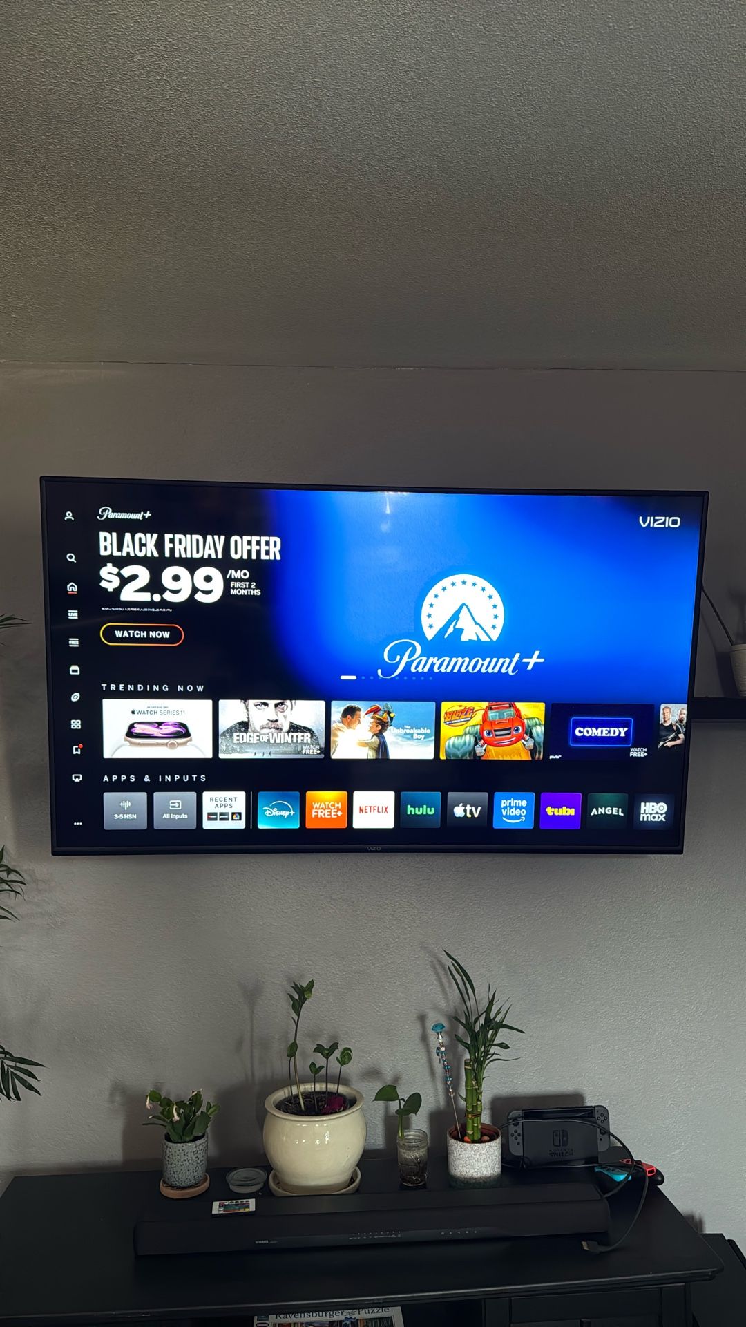 65 in Vizio Smart TV 