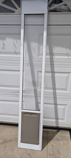 Large dog door insert great condition