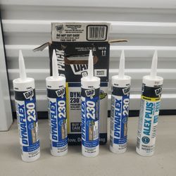 DAP DYNAFLEX 230 10.1-oz White Paintable Latex Caulk

