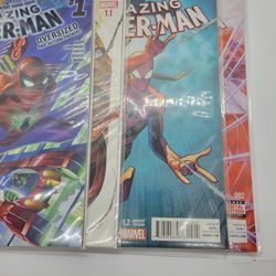 The Amazing Spiderman #1 1.1 1.2 Variant And 2 Vol 4 Amazing Grace Part 1