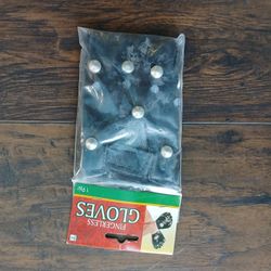 Faux Leather fingerless Gloves