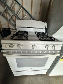 1 GE GAS  STOVE