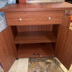 Wood Storage Cabinet / Sideboard – $45