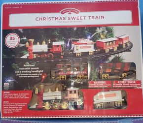 Christmas train toy set