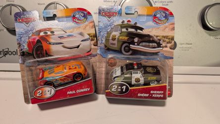 2 Disney Pixar color changers cars