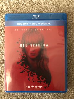 Red Sparrow Blu-Ray Disc
