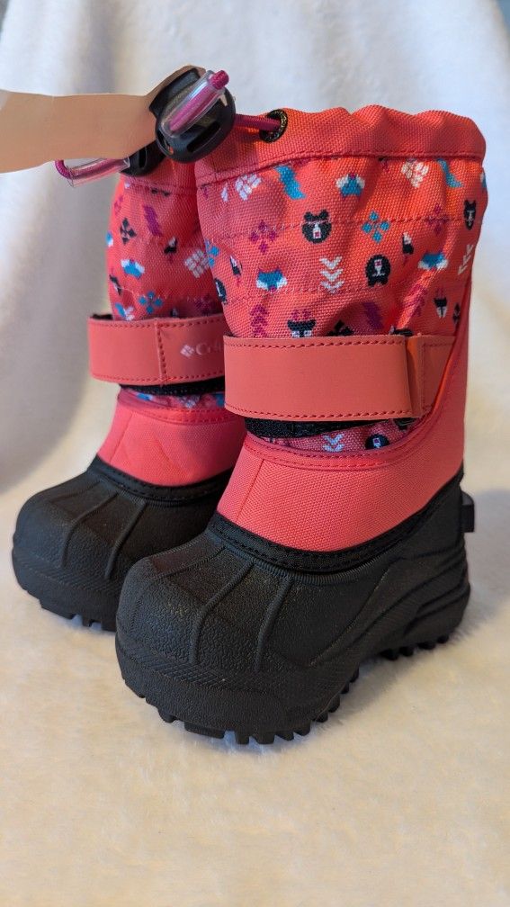 Columbia Toddler Girls Snow Boots Snowboots Size 5