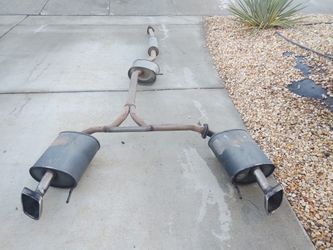 2004 Acura TL exhaust system