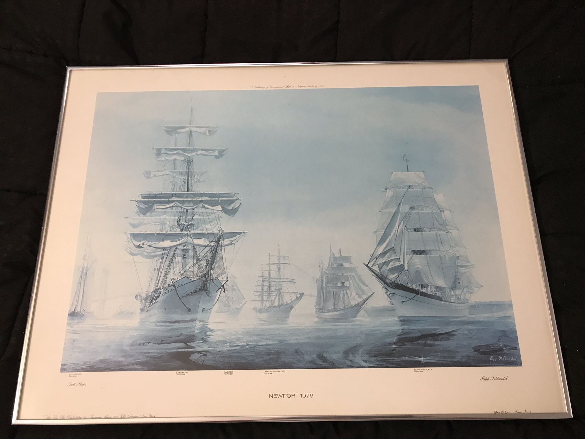 TALL SHIPS NEWPORT 1976