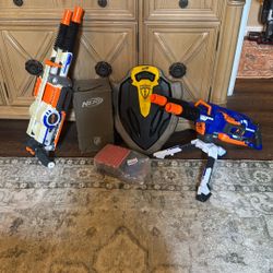Nerf Guns and Accessories $25 For All
