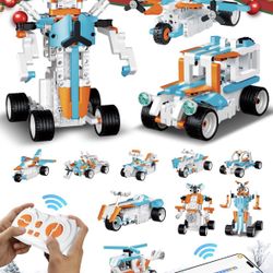 Robot Building Toys for Boys, 12-in-1 STEM Projects for Kids Ages 8-12