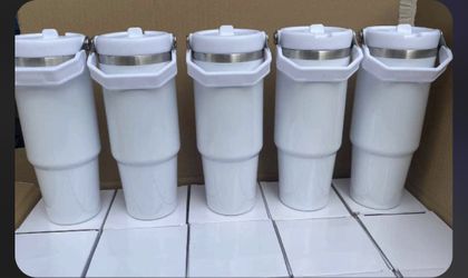 30oz Blank Sublimation Tumblers New In Case
