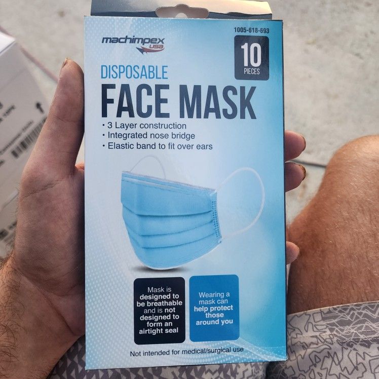 Face Masks. Reusable And Single Use Hospital Grade.
