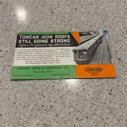 Townley Metal Ink Blotter