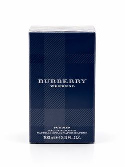 * Burberry Weekend for Men EDT – BIG BOTTLE – 3.3 oz (100 mL) – New & Sealed
