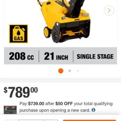 Dewalt Snowblower 