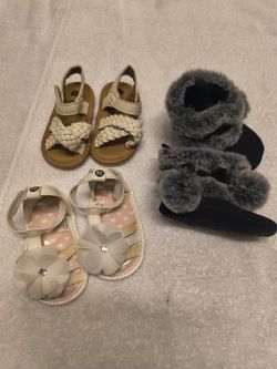 Toddlers Girl Shoes Size 12month $5 Per Pair 