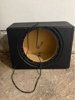 12” subwoofer box only