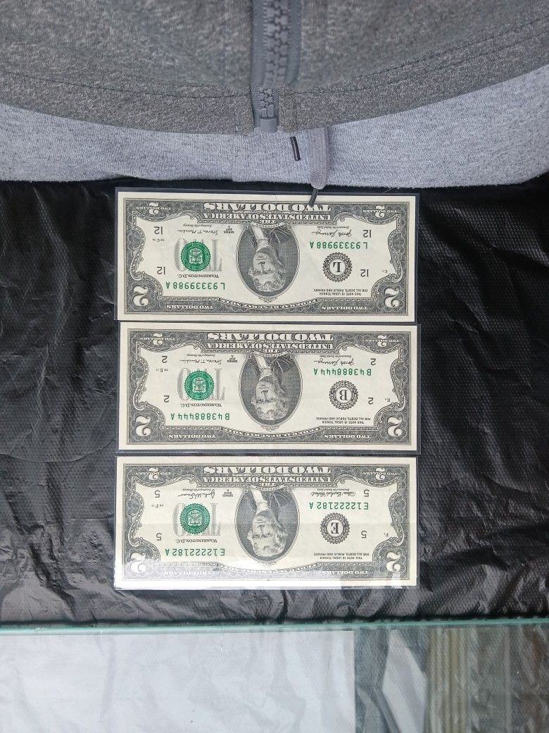 $2 Trinary Federal Reserve Notes