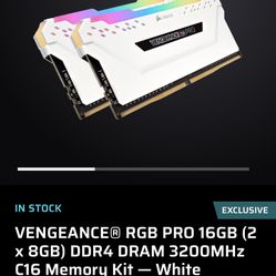 Corsair Vengeance Pro RGB 16GB (2x8GB) DDR4