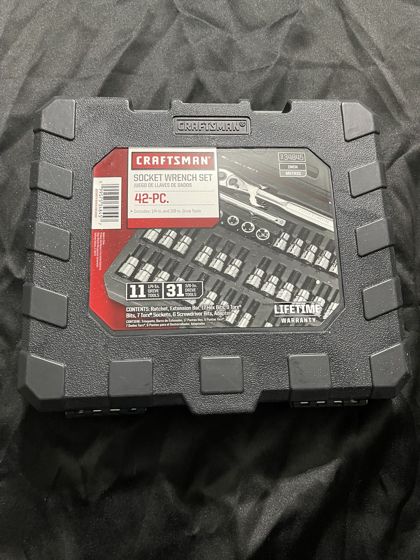 Craftsman 42 Piece Socket Wrench Set Great Condition