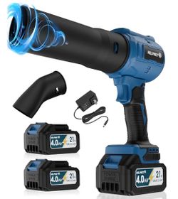 Cordless Leaf Blower with Battery and Charger - Blowers for Lawn Care, As Seen On TV, 1000000 RPM Turbo Jet Electric Blower, Lightweight Handheld with