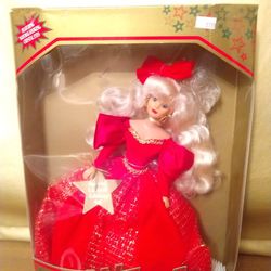 Vintage 1994 Limited Edition Holiday Holly Doll