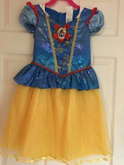 Disney Snow White Girls Toddler Halloween Costume Dress  S 4/6 Disney Princess