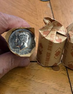 2025 Gem Mint Kennedy Half Dollar Rolls