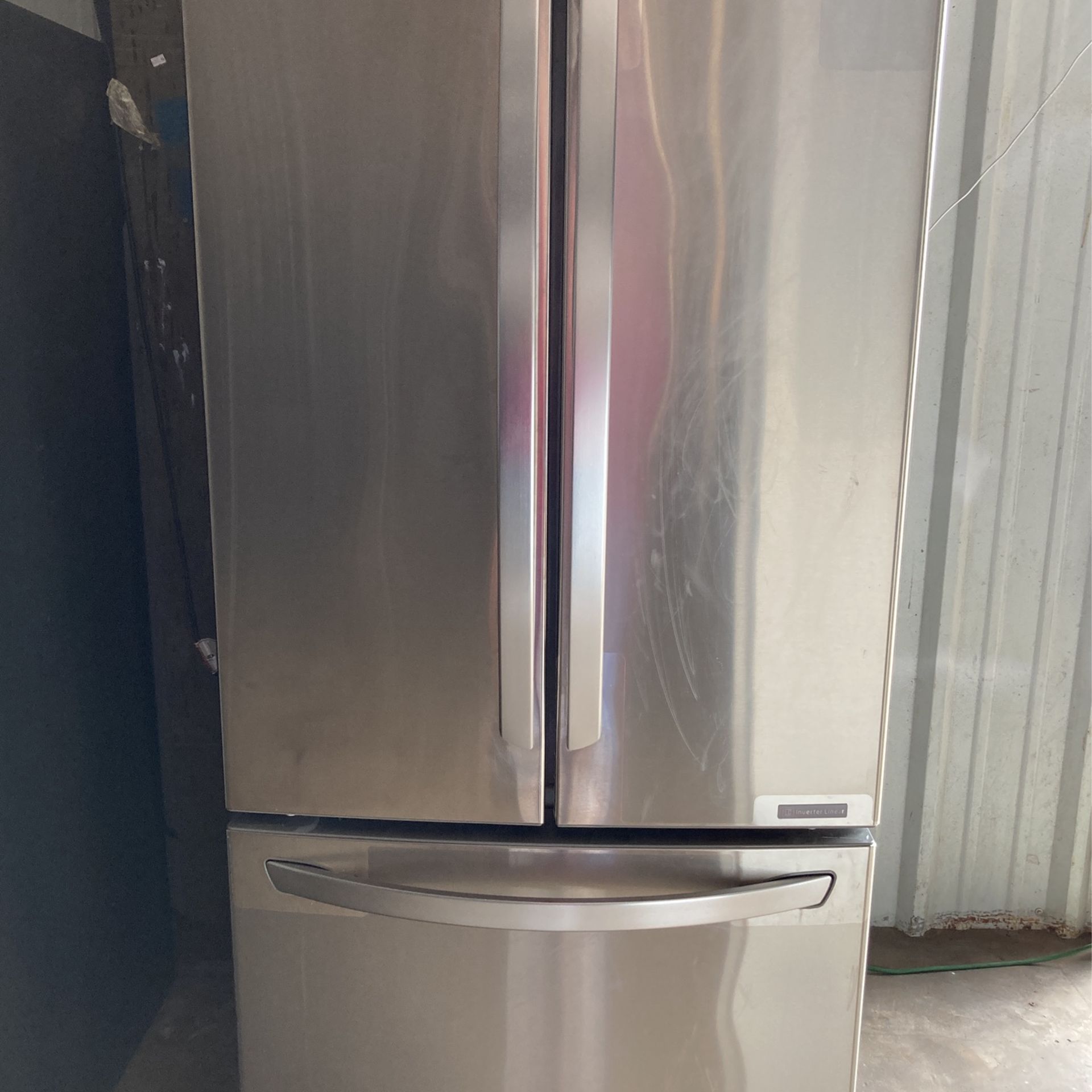 LG refrigerator French door stainless