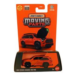 Matchbox Moving Parts 2024 Toyota Sequoia TRD PRO Red