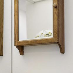 Vintage Retro Wood Medicine Cabinets 