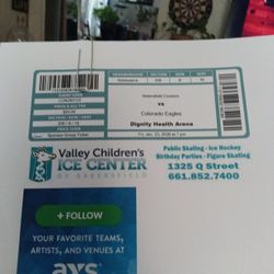 4 Condor Tickets For January 23rd 2026 At 7:00 