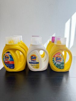 Tide Detergent Bundle 9pc