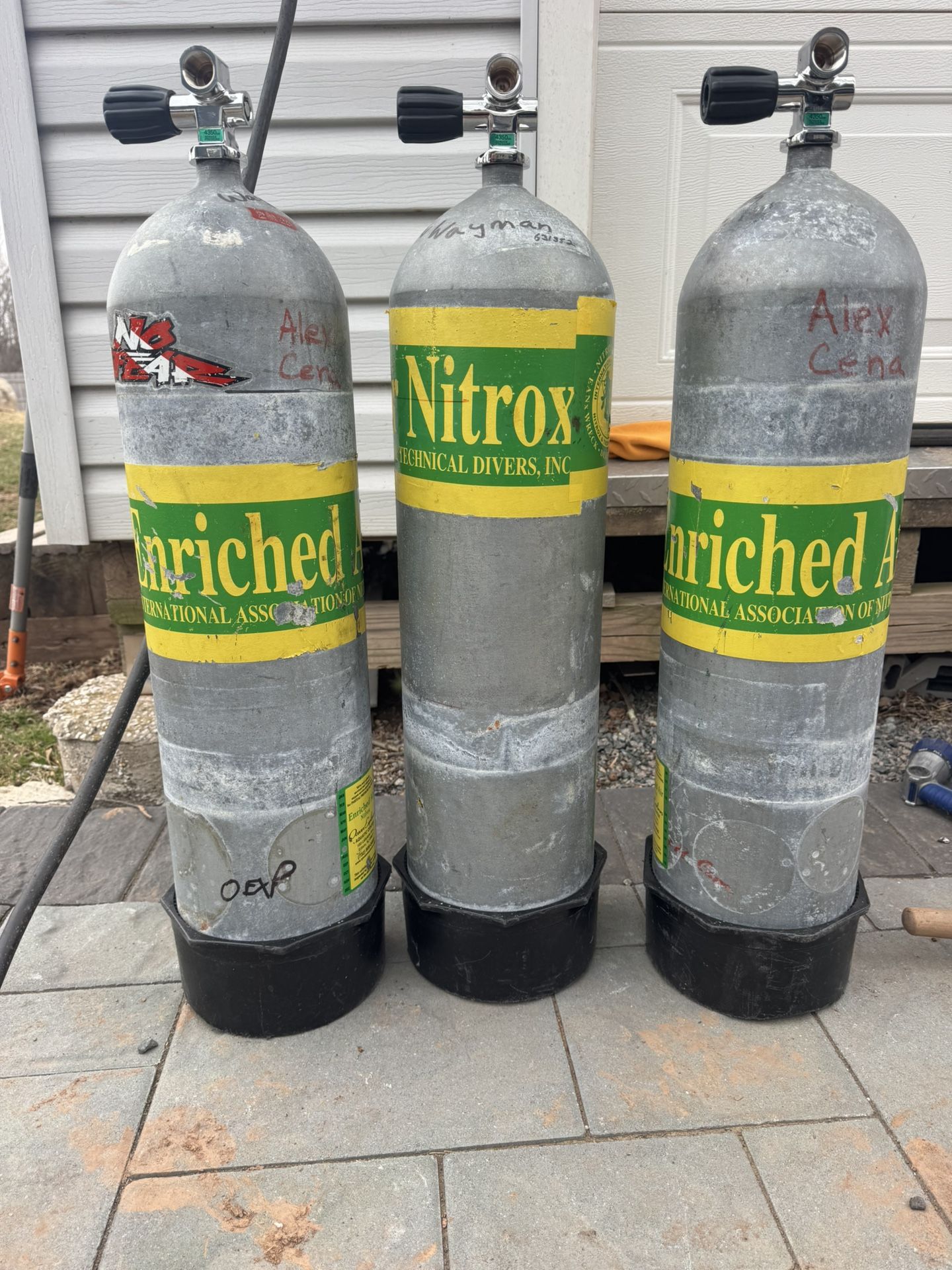 120 Steel Nitrox Scuba Bottle