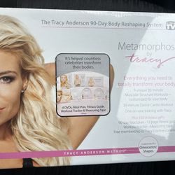 Metamorphosis by Tracy Anderson 4-DVD 90-Day Body Reshaping System